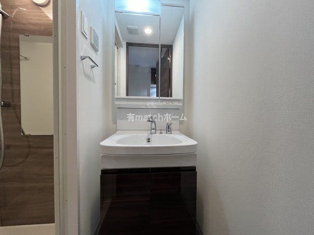 S-RESIDENCE布施aventraの洗面所