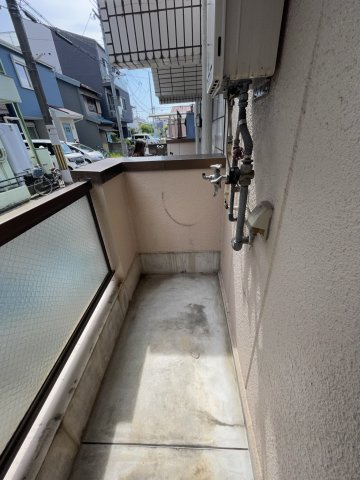 サニーハイツ根上のバルコニー