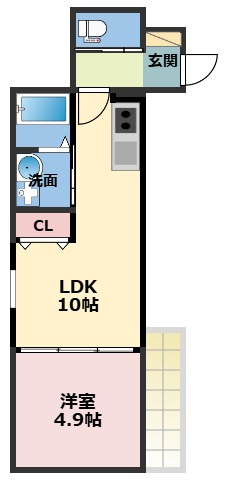 LIX大和田駅前の間取り