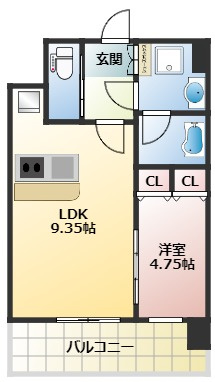 プレジオ布施ASIANの間取り