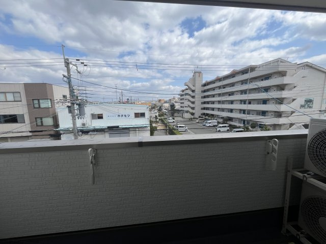 クリエオーレ一津屋Ⅰのバルコニー