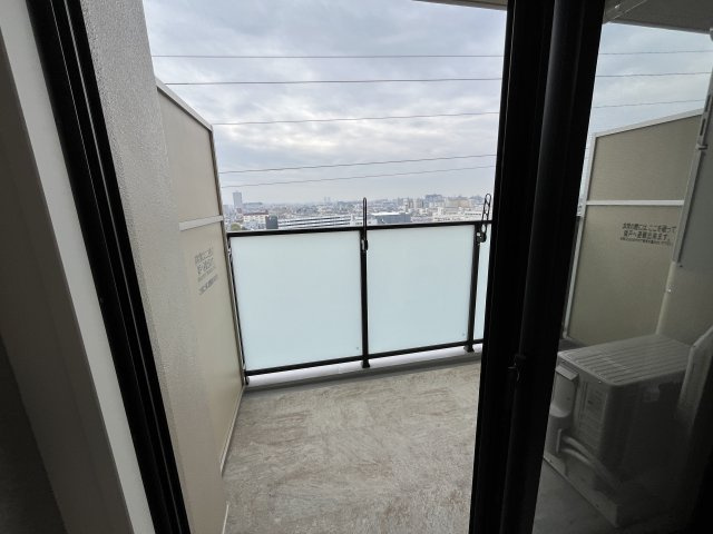 ソルテラスOSAKA EAST GATEのバルコニー
