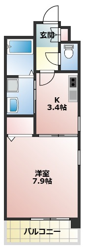ALCYONEの間取り