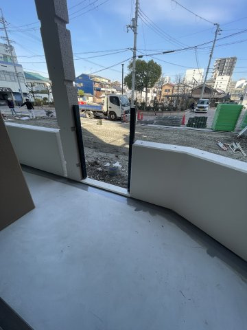 Luxe門真Ⅱのバルコニー
