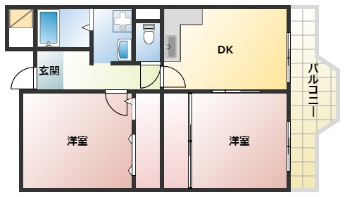 ピュアネスDoiの間取り