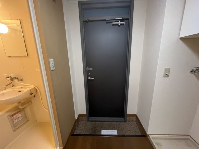レオパレス三ツ島Ⅱの玄関
