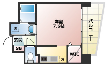 ウィスタリア京橋の間取り