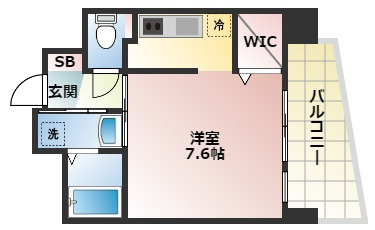 ウィスタリア京橋の間取り