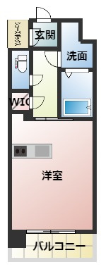 レジュールアッシュ桜宮リバーコートの間取り