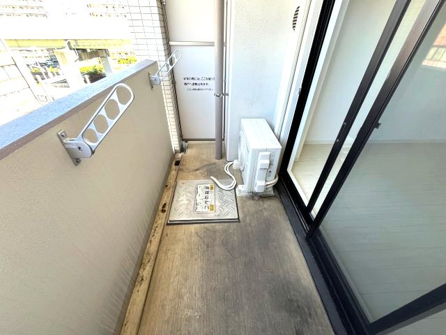 LaDouceur都島高倉町のバルコニー