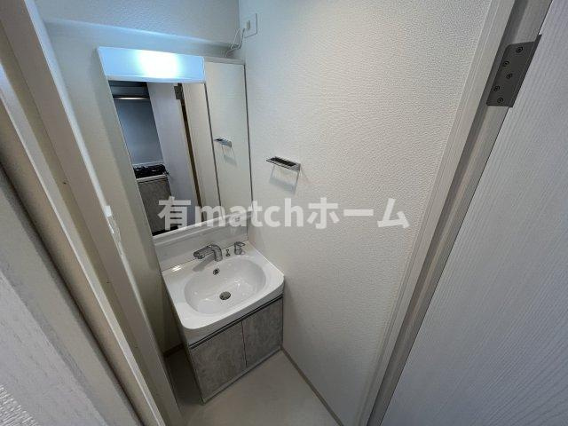 Alivis都島北通の洗面所|(参考)同マンション反転間取り他部屋の写真