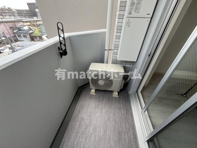 Alivis都島北通のバルコニー|(参考)同マンション反転間取り他部屋の写真
