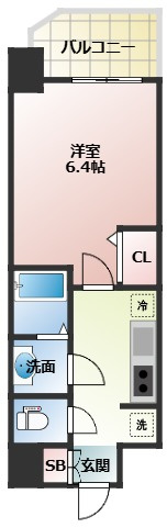 Alivis都島北通の間取り