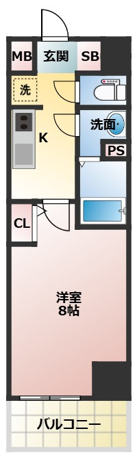 PHOENIX新大阪の間取り