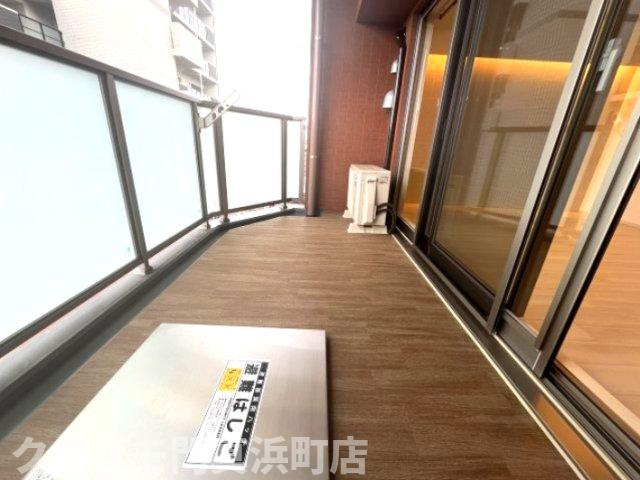 プレジオ森之宮のバルコニー