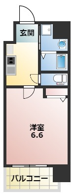 ワールドアイ大阪城EASTⅡの間取り