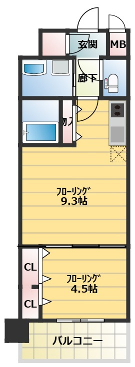スプランディッドVIII(エイト)の間取り