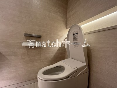 プレステージレジデンス白金台のトイレ|落ち着いたトイレです
