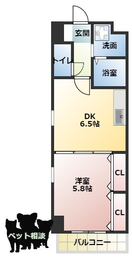 ビエラ江戸堀の間取り