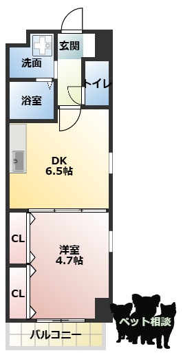 ビエラ江戸堀の間取り