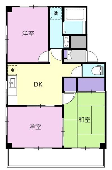 【間取り】 | ロイヤルメゾンフカイI