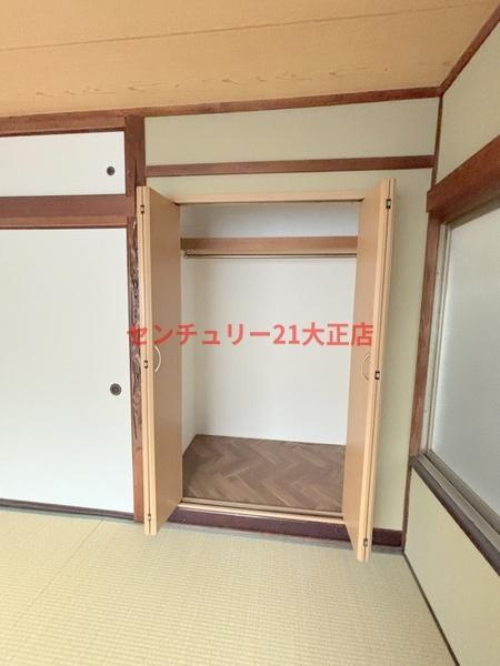 泉尾3丁目貸家の収納