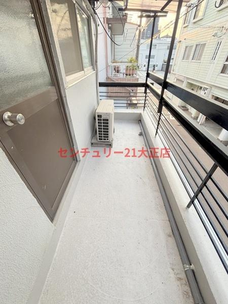 泉尾3丁目貸家のバルコニー
