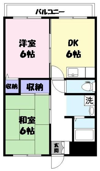【間取り】 | エコーマンション２