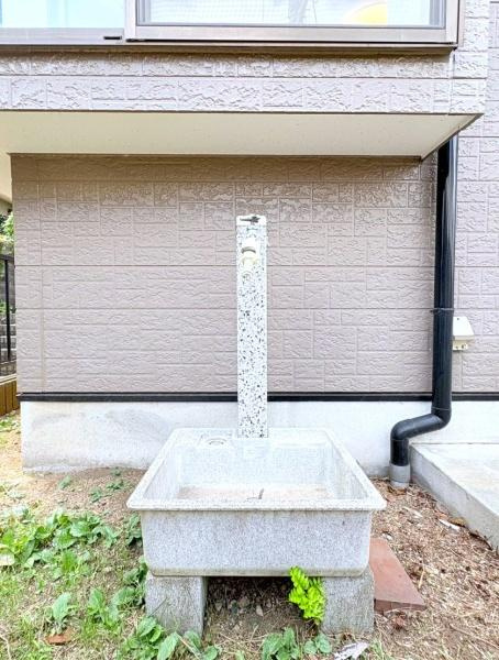 藤沢市大鋸の中古一戸建の庭