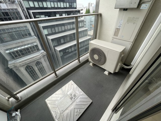 アーデン京町堀イーストのバルコニー