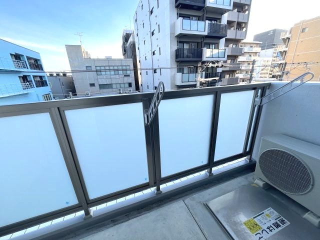 Fortuney江坂Ⅰのバルコニー