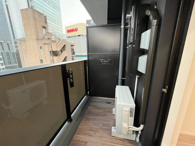 CREATIF堂島のバルコニー