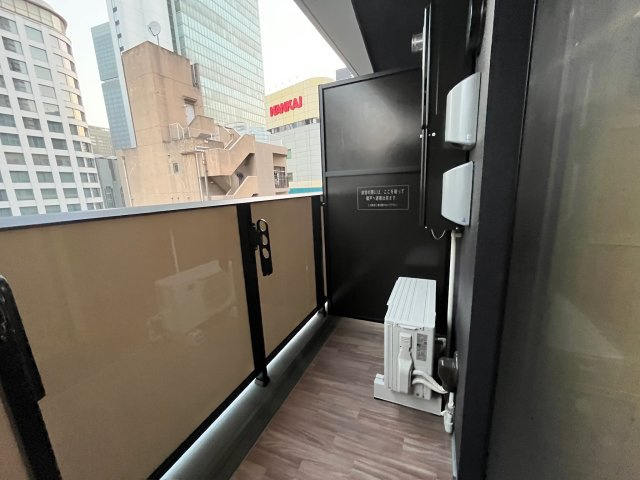 CREATIF堂島のバルコニー