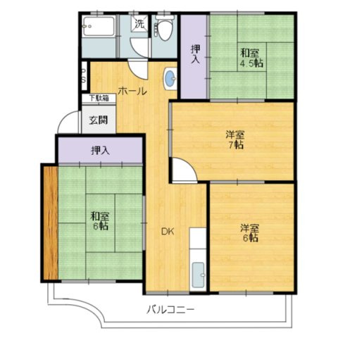 【間取り】 | 和田マンション