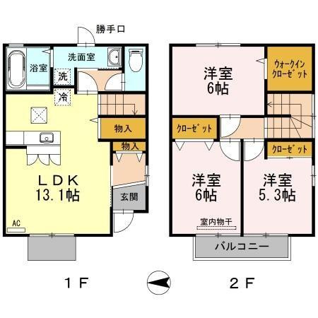 【間取り】 | セレッソ | 間取り