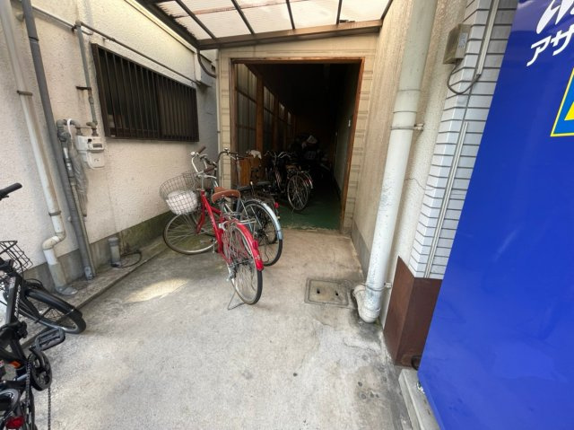 オオバハイツの駐車場