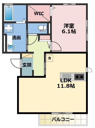 クレヴィアメゾンの間取り