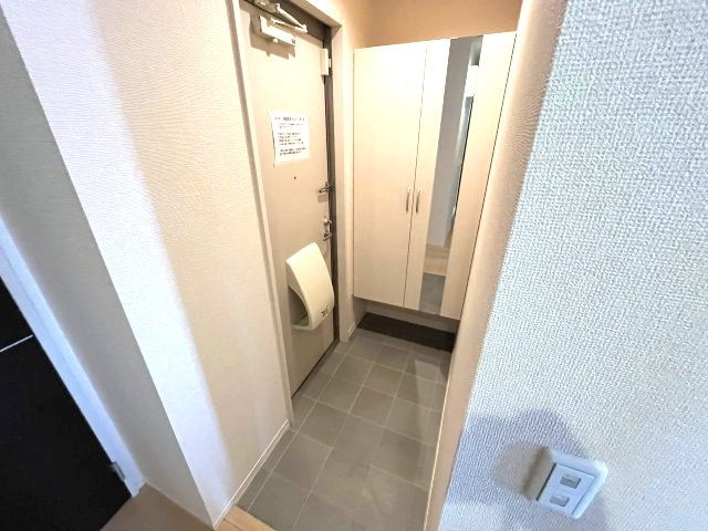 ビュー大久保の玄関