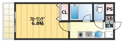 ソレイユ東奈良の間取り