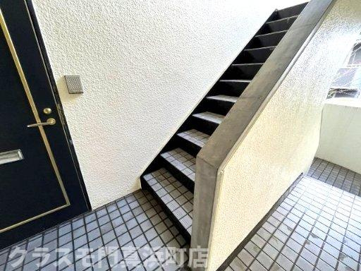 ドミシル並川のバルコニー