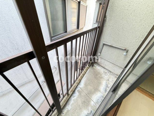 須山町戸建のバルコニー