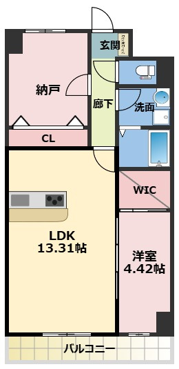 GROOVE豊中レジデンスの間取り