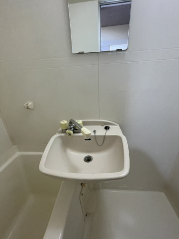 リバーイーストクレムリンの洗面所|同マンション反転タイプの間取り写真