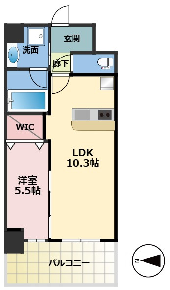 ストーリア茨木の間取り
