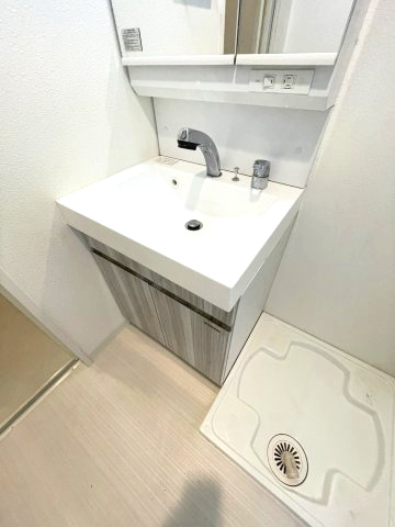 S-RESIDENCE江坂Eminenceの独立洗面台