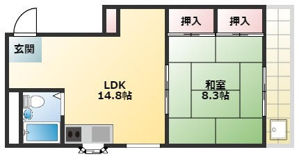 大広第2ビルの間取り