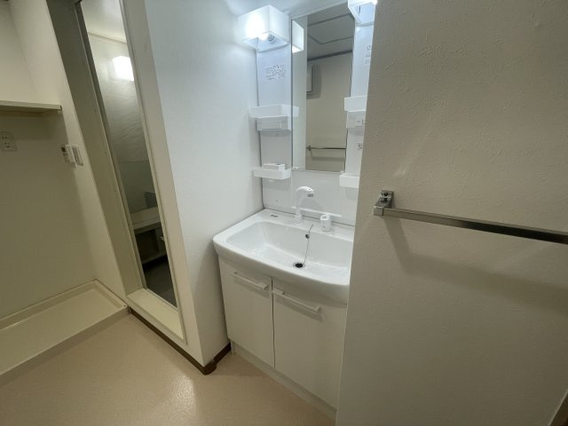 　東香里野村マンションの独立洗面台