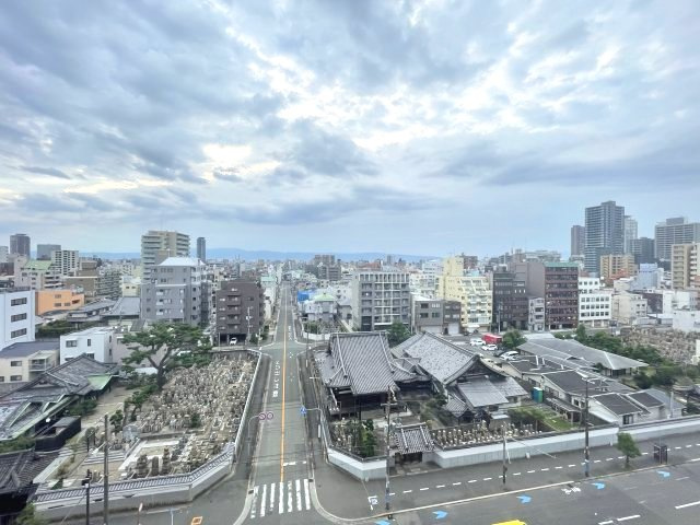 アドバンス上町台シュタットの展望