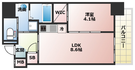 アドバンス上町台シュタットの間取り