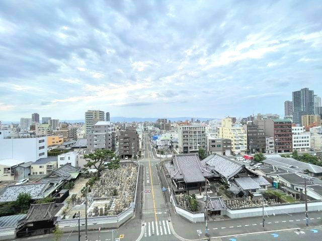 アドバンス上町台シュタットの展望
